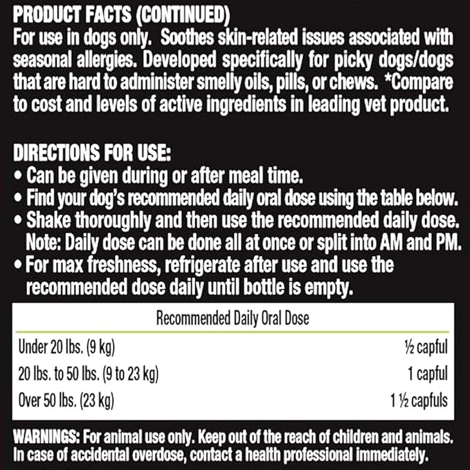 K9 Itch & Allergy Advanced Formula, Chicken Flavor, 32 oz