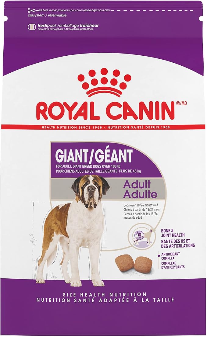 Royal Canin Giant Breed Adult Dry Dog Food, 30 lb Bag