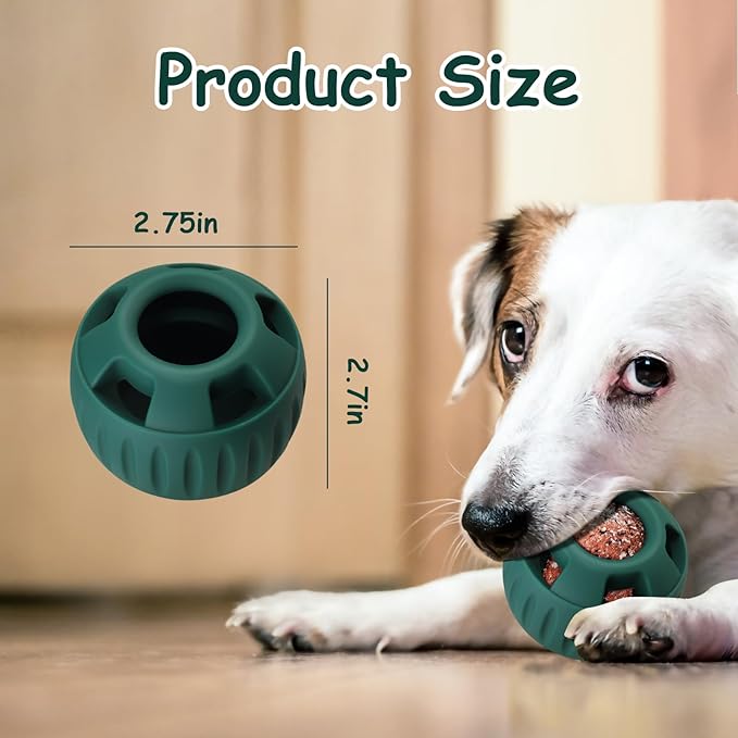 Dog chew Toy Fillable Dog Toy Frozen Dog Treat Toy Long-Lasting Interactive Dog Toy