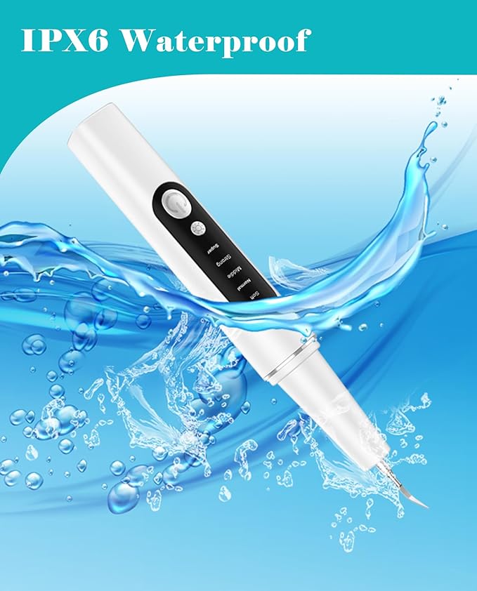 Plaque Remover for Teeth - 5 Modes Pet Ultrasonic Toothbrush Cleaner - Teeth Cleaning Kit for Tartar and Stains - Suitable for Dogs and Cats