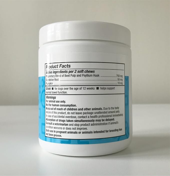 MySimplePetLab Dog Probiotics | Healthy Pet Chews with Probiotics for Dogs | 5 Strain Probiotic Blend to Support Normal Digestive Health | Probiotic for Dog Soft Chews