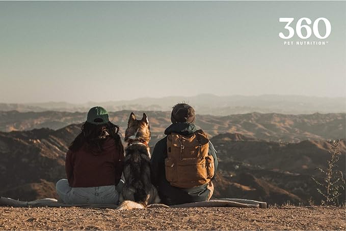 360 Pet Nutrition Freeze Dried Raw Complete Meal for Adult Dogs, High Protein, Omega 3's, No Fillers, Made in The USA, 16 Ounce (Multi Meat)