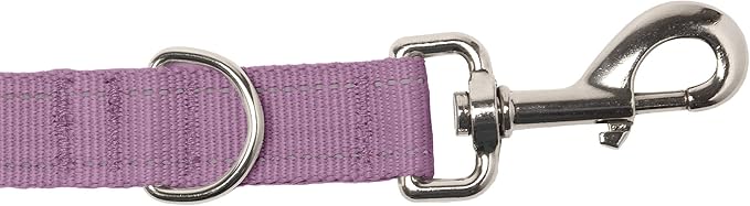 Furhaven Bungee Dog Leash w/ Quick Release Easy Tether - Lavender, One Size
