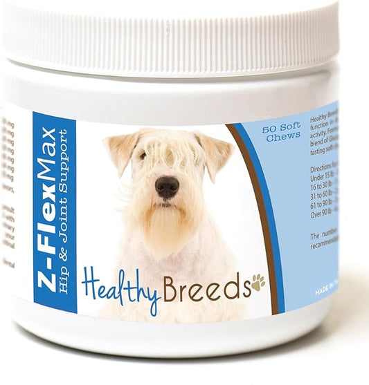 Healthy Breeds Sealyham Terrier Z-Flex Max Hip and Joint Soft Chews 50 Count
