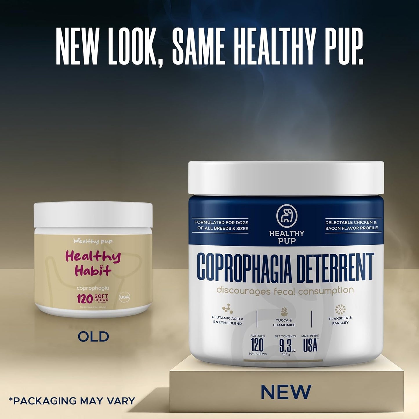 Stop Poop Eating for Dogs 120 Soft Chews - Dog No Scoot Coprophagia Stool Eating Deterrent with Bad Breath Remover and Digestive Enzymes for Gut Health and Nutrient Absorption
