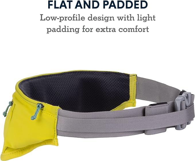Ruffwear, Trail Runner Belt, Hands Free Adjustable with Pocket, Lichen Green, Large/X-Large