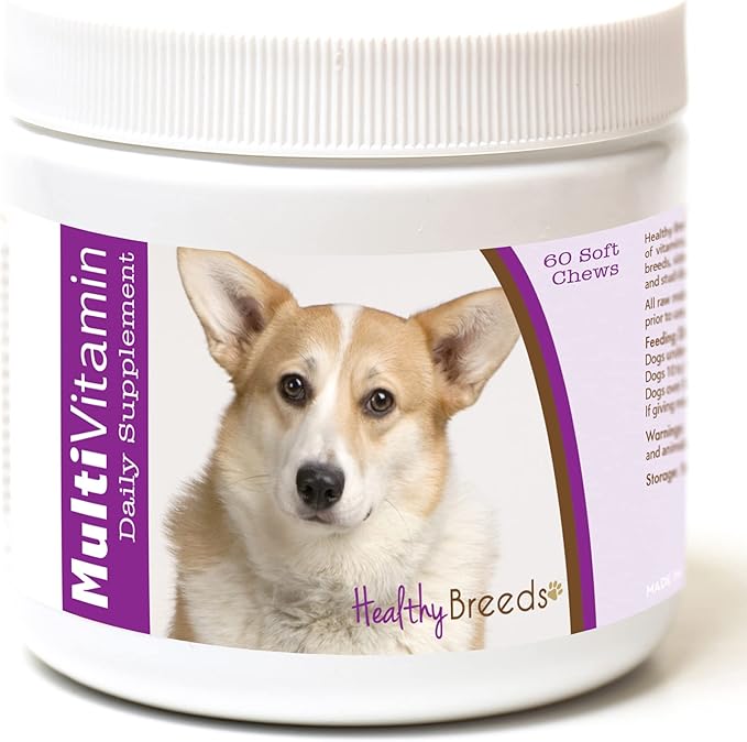Healthy Breeds Cardigan Welsh Corgi Multi-Vitamin Soft Chews 60 Count