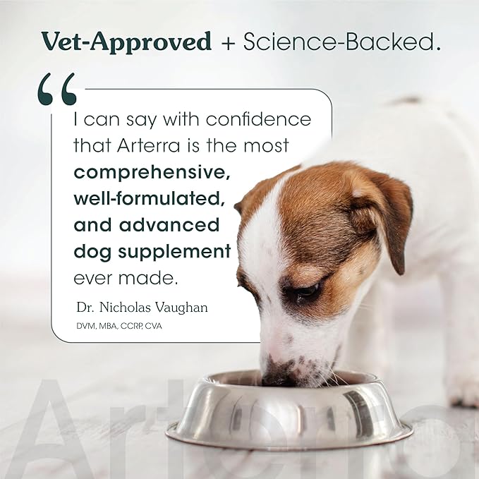 All-in-One Dog Supplement for Wellness and Longevity, 46 Ingredients for Joints, Cognition, Mood, Skin, Gut and Organ Health, Small Breeds, Vet-Formulated, Made in USA, Adult Formula for 2-7 Years