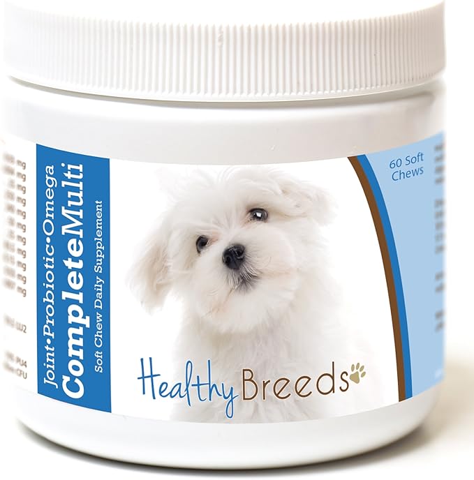 Healthy Breeds Maltese All in One Multivitamin Soft Chew 60 Count
