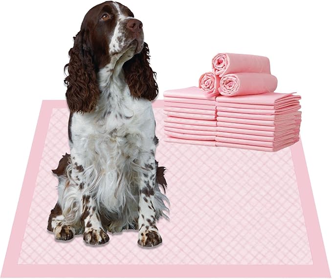 40Count Dog Pee Pads(Thickening type), 23.6"X23.6", Puppy Pads Pet Training Pads, Disposable Pee Pads for Dogs, for Pet Potty Training