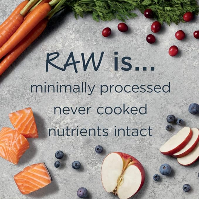 Instinct Raw Boost Whole Grain Dry Dog Food, Natural Real Salmon & Brown Rice Recipe Kibble with Omegas + Freeze Dried Raw Dog Food, 20 lb. Bag