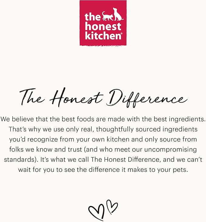 The Honest Kitchen Meal Booster: 99% Beef Dog Food Topper, 5.5 oz (Pack of 12)