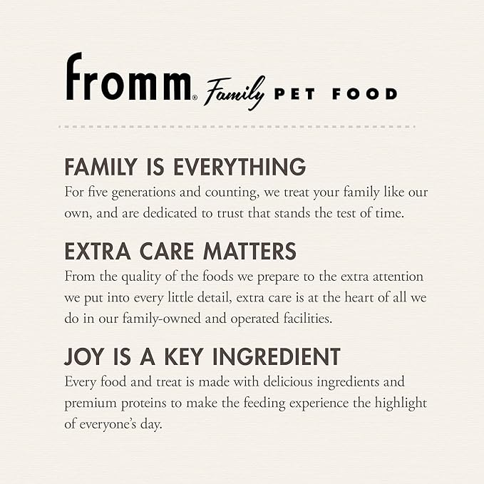 Fromm Four-Star Lamb with Cranberry Grain-Free Dog Treats, 8-Ounce Bag