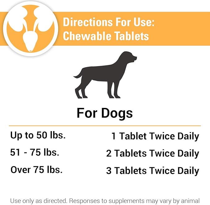 Vet Classics Bladder, Incontinence Support Dog Supplement – Supports Bladder Health for Dogs, Helps With Pet Incontinence – Includes Phytoestrogens, Botanicals – Chewable Tablets – 120 Ct.