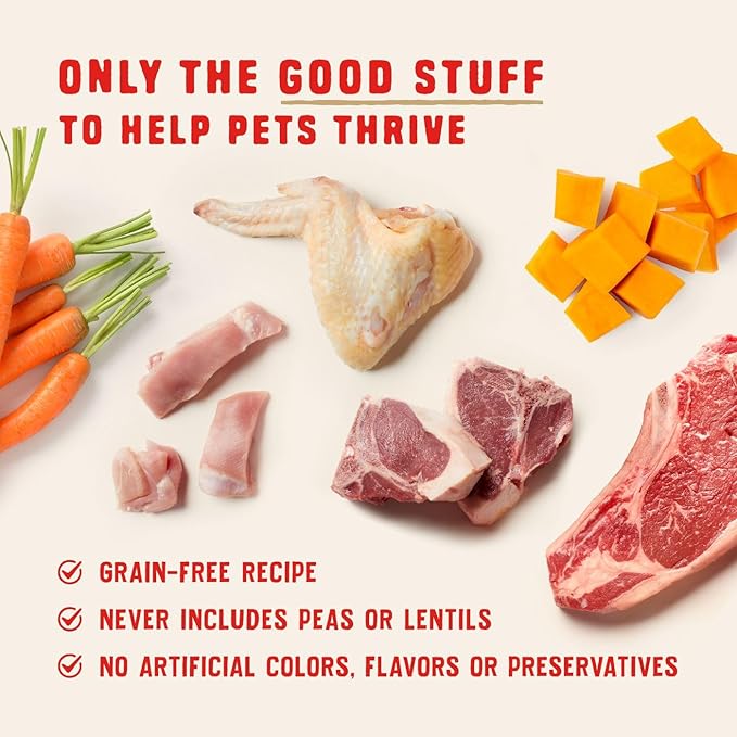 Stella & Chewy's Wild Red Stew High Protein Wet Dog Food Large Variety Pack Bundle, 10 Ounce Cans (Pack of 18)