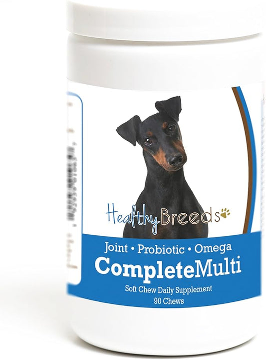 Healthy Breeds Manchester Terrier All in One Multivitamin Soft Chew 90 Count
