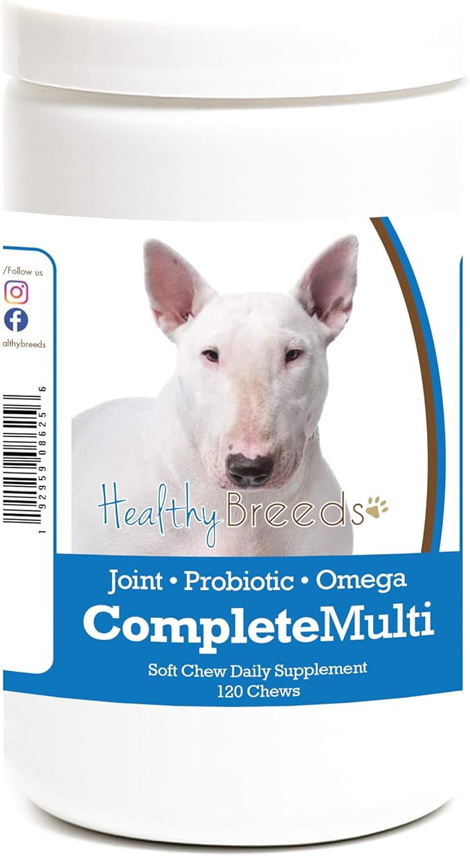 Healthy Breeds Bull Terrier All in One Multivitamin Soft Chew 120 Count