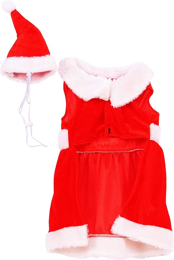 Rubie's Mrs. Claus Dog Costume, Small