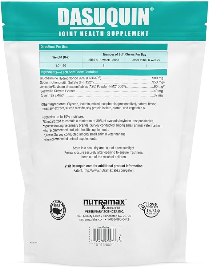 Dasuquin Soft Chews for Large Dogs 150ct