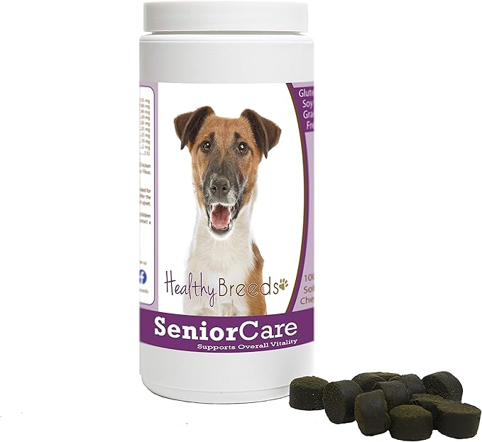 Healthy Breeds Smooth Fox Terrier Senior Dog Care Soft Chews 100 Count