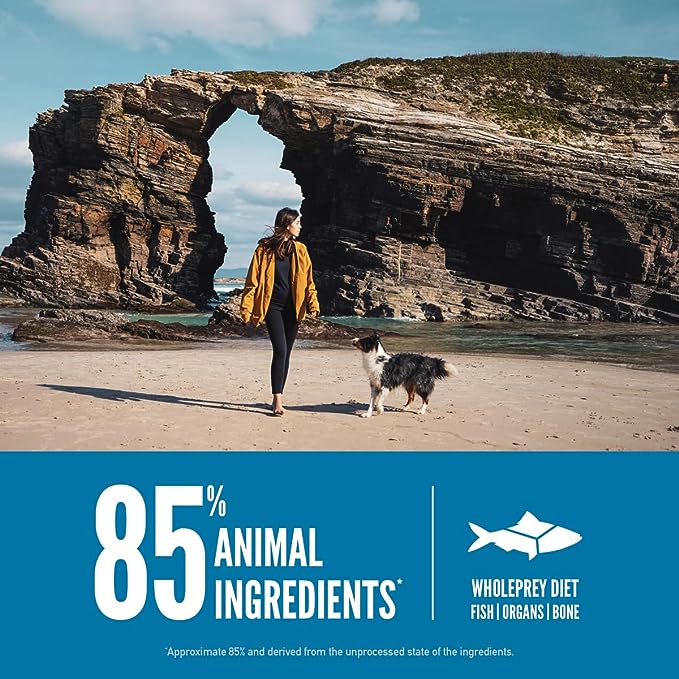 ORIJEN Six Fish Dry Dog Food, Grain Free and Chicken Free Dog Food, Fresh or Raw Ingredients, 13lb