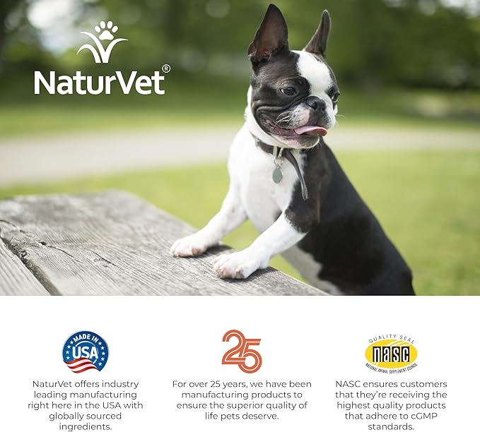 Veterinarian Strength Advanced Probiotics, Healthy Enzymes and PB6 Probiotic Supplement For Your Dogs Stomach, Intestine, Digestion and GI Tract health, Made by NaturVet, 120 Soft Chews