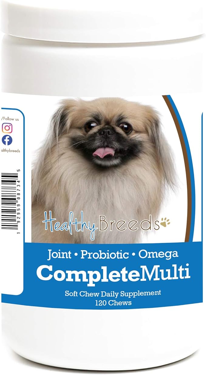 Healthy Breeds Pekingese All in One Multivitamin Soft Chew 120 Count