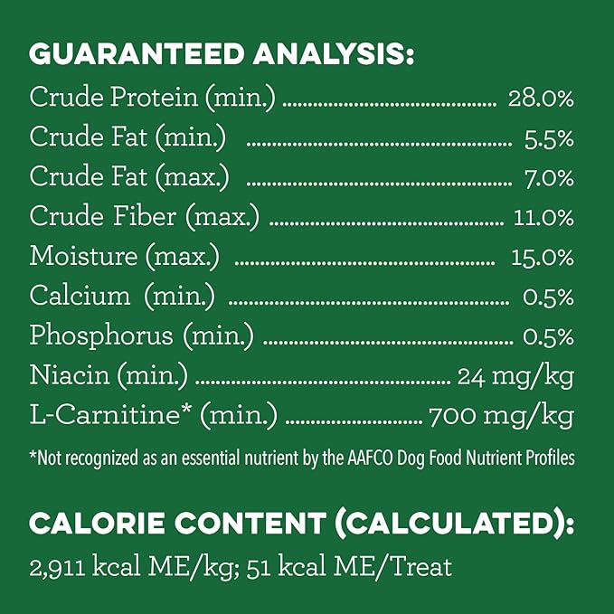 GREENIES Weight Management Petite Natural Dog Dental Care Chews Weight Control Dog Treats, 27 oz. Pack (45 Treats)