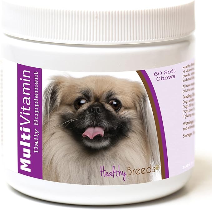 Healthy Breeds Pekingese Multi-Vitamin Soft Chews 60 Count