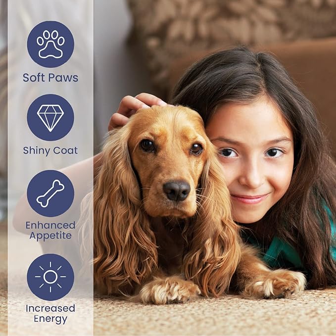 Brilliant Omega 3 Salmon Oil for Dogs & Cats - Norwegian Fish Oil Supplement with EPA & DHA Fatty Acids for Shedding, Allergy, Itching, Dry Skin & Joints - Skin and Coat Fish Oil Liquid, (2 x 16.9 Oz)