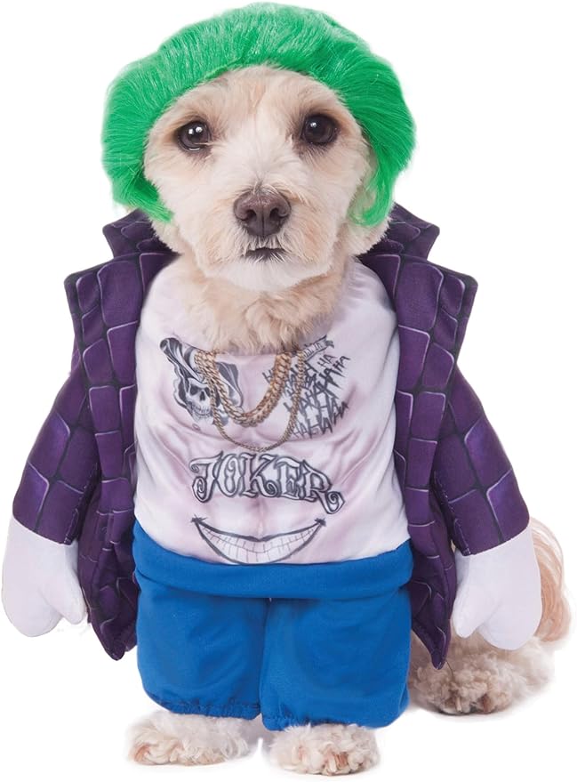 Rubie's DC Comics Suicide Squad Walking The Joker Pet Costume, Medium