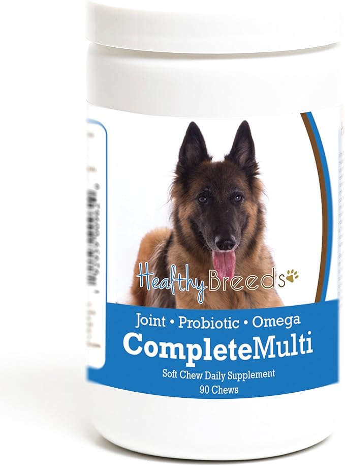 Healthy Breeds Belgian Tervuren All in One Multivitamin Soft Chew 90 Count