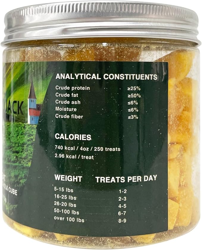 Freeze-Dried Chicken Training Treats for Dogs and Cats | 270 Treats, 4oz Single Ingredient, Raw, Healthy, All Natural, Recyclable Packaging (egg yolk)
