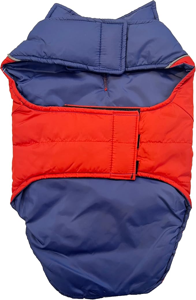 MLB Chicago Cubs Puffer Vest for Dogs & Cats, Size Small. Warm, Cozy, and Waterproof Dog Coat, for Small and Large Dogs/Cats. Best MLB Licensed PET Warming Sports Jacket