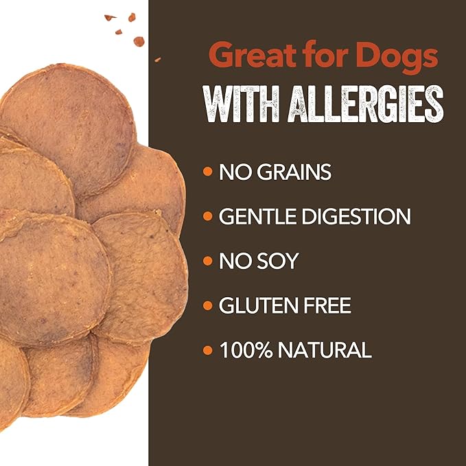 Gaines Family Farmstead Turkey Chips for Dogs, All-Natural, Grain-Free, Soy-Free, Dye-Free, Healthy Dog Treats for All Ages & Breeds, Puppies, Made in USA, 5.5 oz