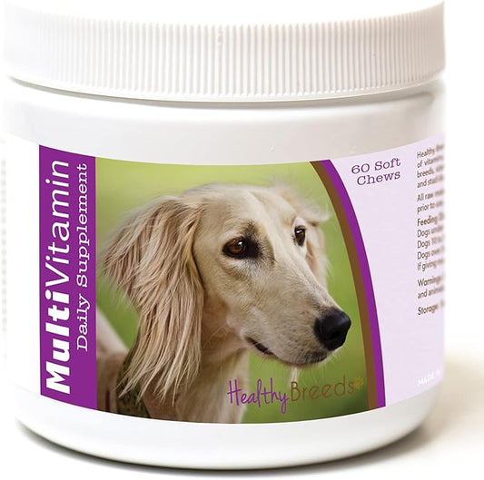 Healthy Breeds Saluki Multi-Vitamin Soft Chews 60 Count