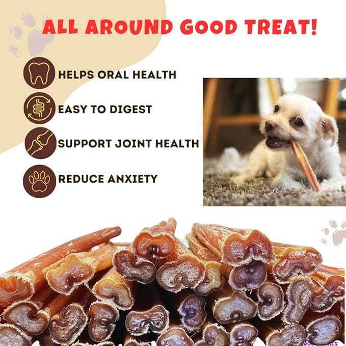 Amazing Dog Treats - Bully Sticks 6 Inch Medium Size (100 Pcs/Pack) - Bully Stick Dog Chews - Long Lasting Bully Sticks for Medium Dogs - Bully Stick Dog Bone - No Hide Dog Chew