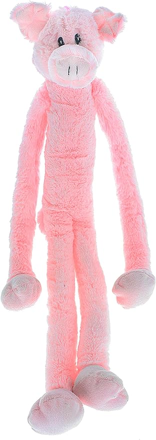 Multipet Swingin Slevin Pig Dog Toy, for large breeds
