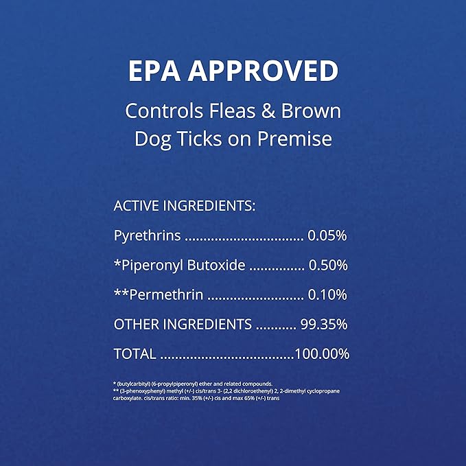 Farnam Flea Halt! Water-Based Flea & Tick Spray for Dogs Plus Citronella Scent, 40 fl oz