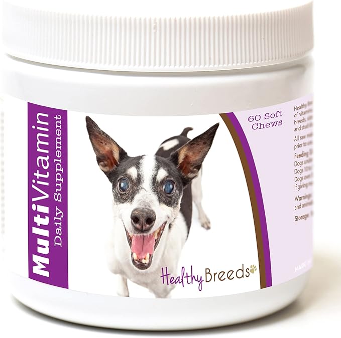 Healthy Breeds Rat Terrier Multi-Vitamin Soft Chews 60 Count