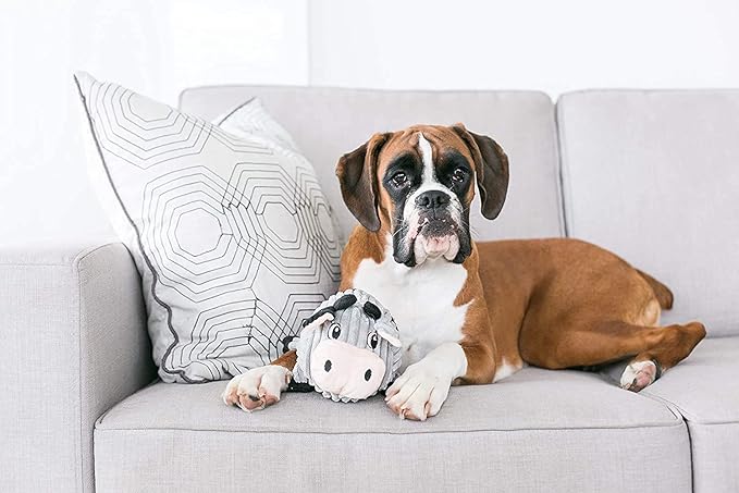 Outward Hound Fattiez Sheep Plush Squeaky Dog Toy, Medium