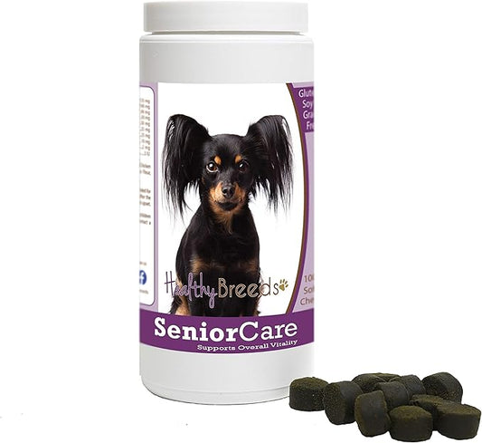 Healthy Breeds Russian Toy Terrier Senior Dog Care Soft Chews 100 Count
