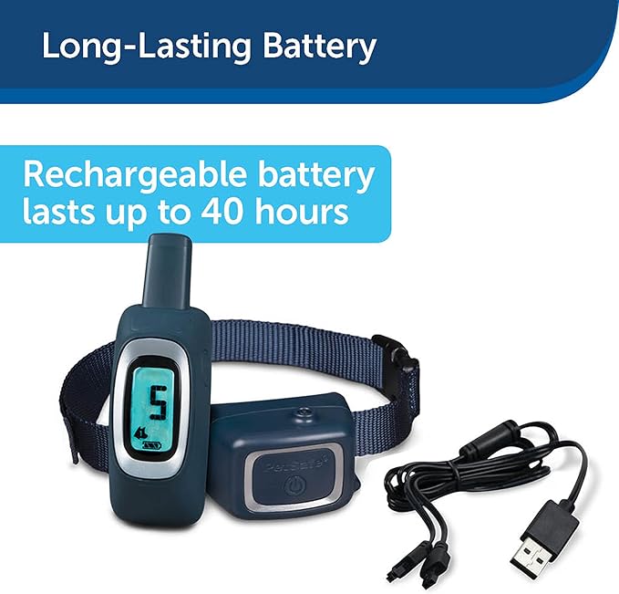PetSafe Remote Spray Trainer, Dog Training Collar - 3 Modes: Tone, Vibration or Spray - Rechargeable and Water-Resistant includes Citronella and Unscented Spray Refills - 300 Yards (900 Feet) Range