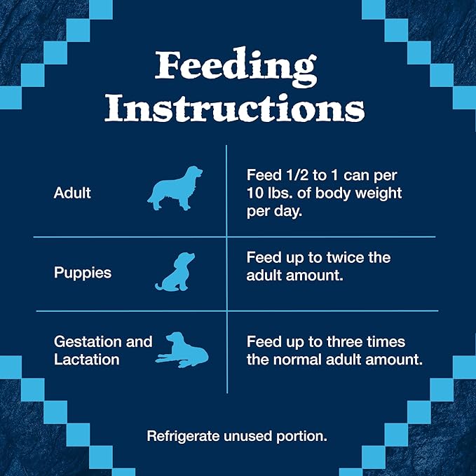 Blue Buffalo Wilderness Snake River Grill High Protein, Natural Wet Dog Food, Trout, Venison & Rabbit 12.5-oz cans (Pack of 12)