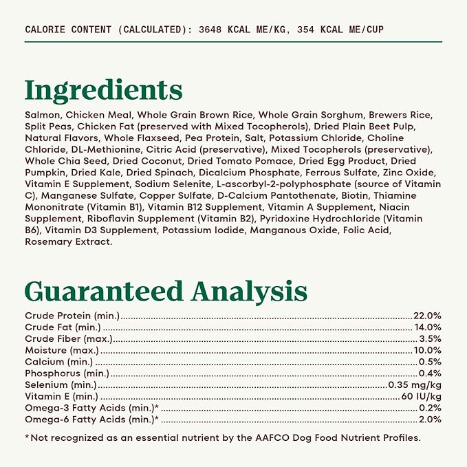 Nutro Natural Choice Small Bites Adult Dry Dog Food, Salmon & Brown Rice Recipe, 28 lb. Bag