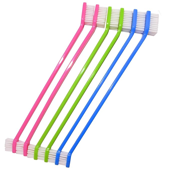 Dog Toothbrush Cat & Dog Toothbrush Soft Bristle Pet Toothbrush Combo Pack for The Dental Care of Your Small to Large Dogs, Cats, Most Pets