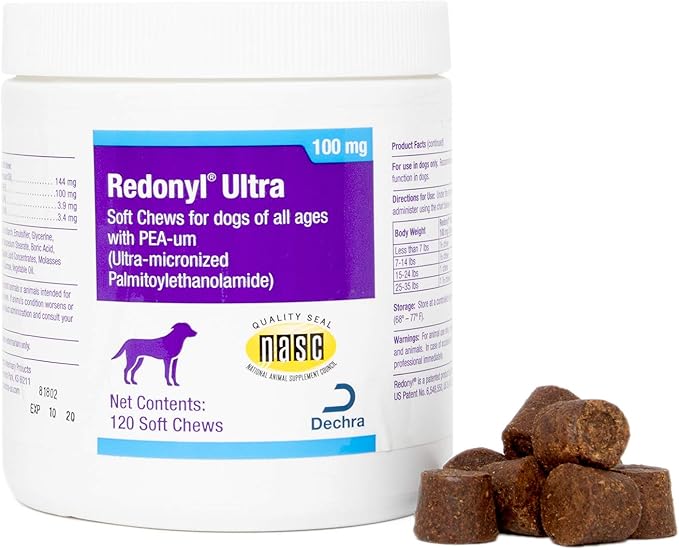 Dechra Redonyl Ultra Soft Chews for Dogs (100mg), 120 Soft Chews