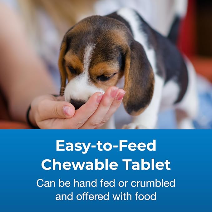 Pet-Ag Calcium Phosphorus Tablets - 50 Tablets - Daily-Use, Chewable Supplement for Dogs & Cats 12 Weeks and Older - Fortified with Vitamin D