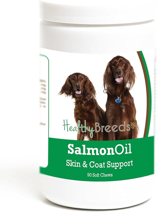 Healthy Breeds Irish Setter Salmon Oil Soft Chews 90 Count