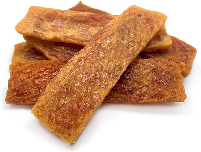 Earthgenics® Chicken Jerky Dog Treats - Lean, Tender 100% Natural Chicken Breast for All Ages, High in Protein, Minerals, B6 & B12, No Harmful Additives, Improves Skin & Coat (7oz.)